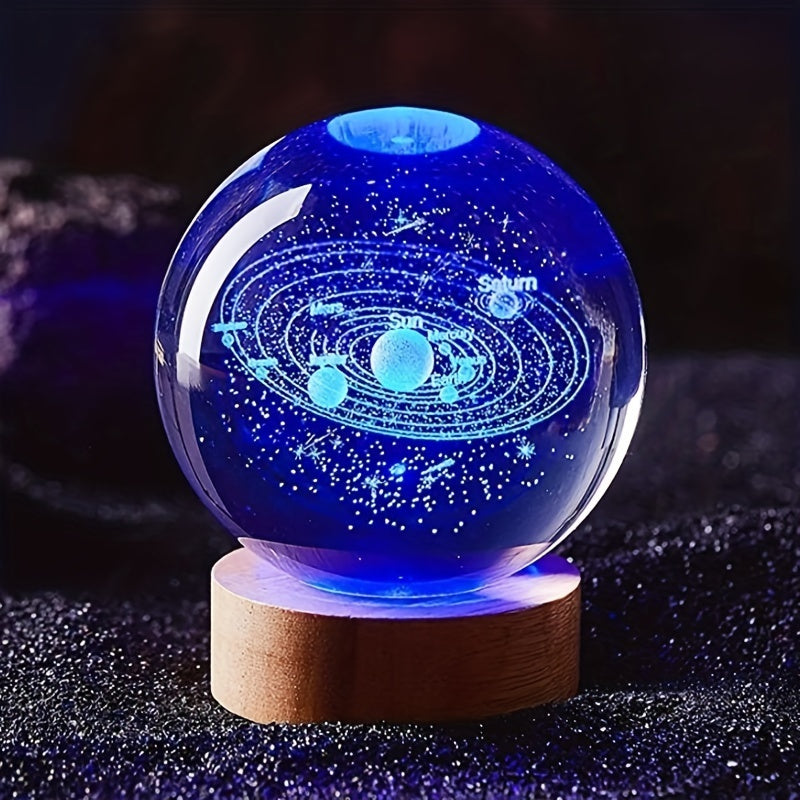 Creative 3D Inner Carving Luminous Crystal Ball Colorful Gradient Small Night Lamp Home Decorations Gifts Selection  .               SALE 30% DISCOUNT GO CHECK OUT NOW